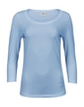 Dames T-shirt Strech 3-4 Mouw Tee Jays 460 licht blauw